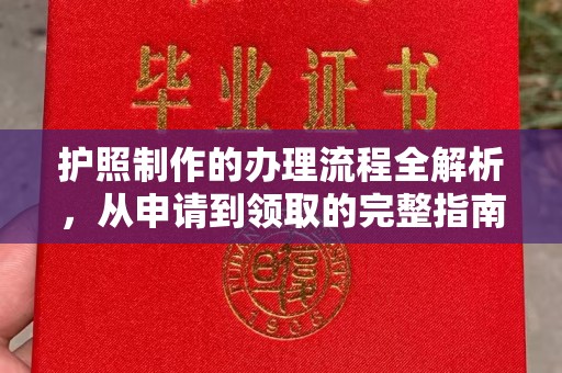 猇亭护照制作的办理流程全解析，从申请到领取的完整指南