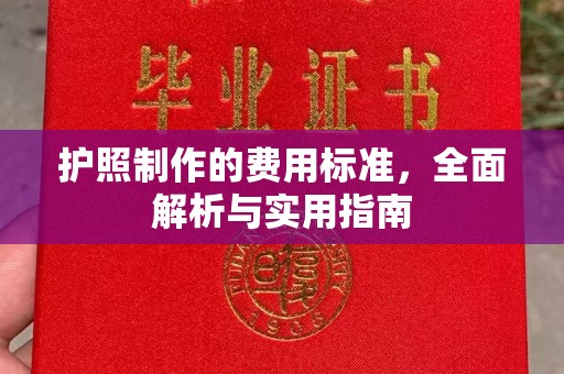 猇亭护照制作的费用标准，全面解析与实用指南